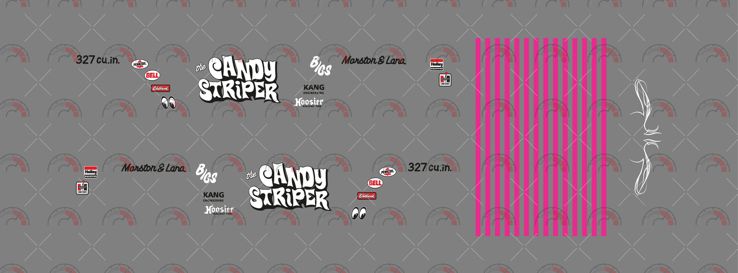 Candy Striper (Pink Lines)